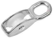 Blokrulle elforzinket 7 mm